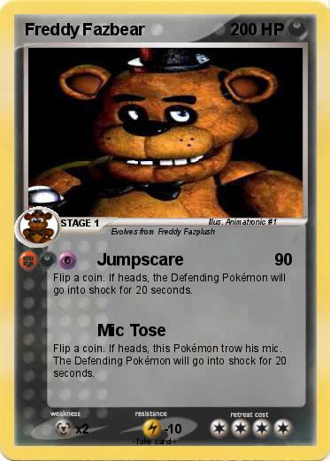 Pokemon Freddy Fazbear