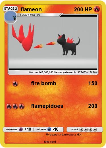 Pokemon flameon