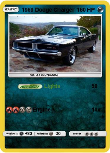 Pokemon 1969 Dodge Charger