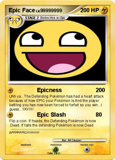 Pokemon Epic Face