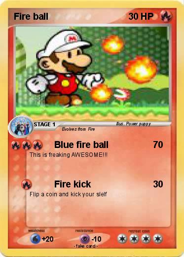 Pokemon Fire ball