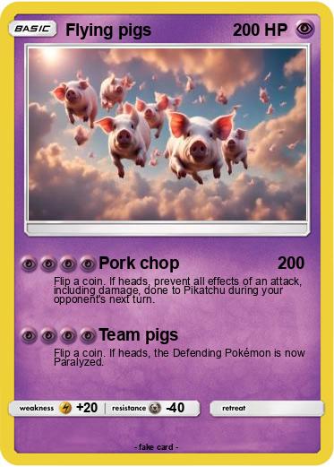 Pokemon Flying pigs