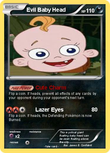 Pokemon Evil Baby Head
