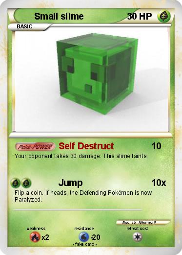 Pokemon Small slime