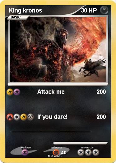 Pokemon King kronos