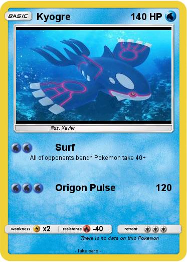 Pokemon Kyogre