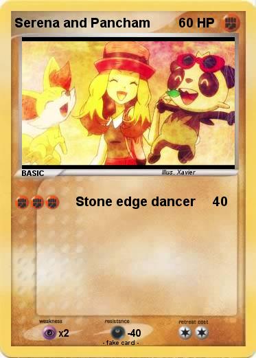 Pokemon Serena and Pancham