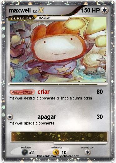 Pokemon maxwell