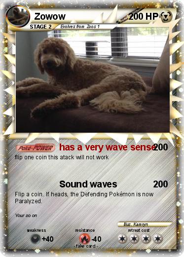 Pokemon Zowow