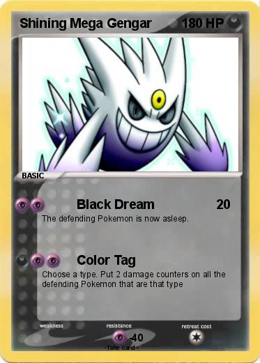 Pokemon Shining Mega Gengar