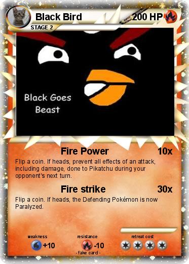 Pokemon Black Bird