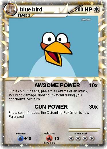 Pokemon blue bird
