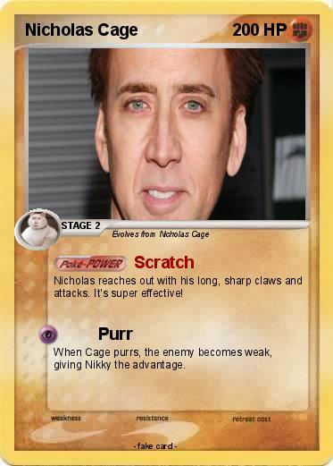 Pokemon Nicholas Cage