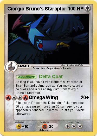 Pokemon Giorgio Bruno's Staraptor