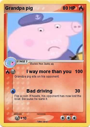 Pokemon Grandpa pig