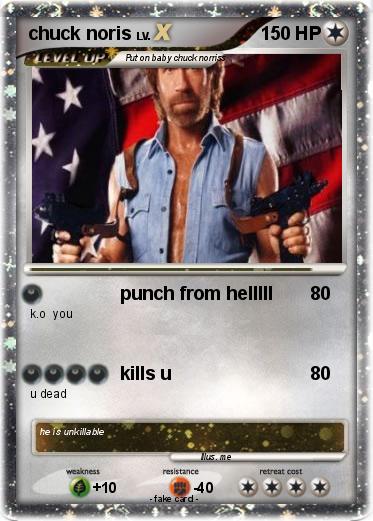 Pokemon chuck noris