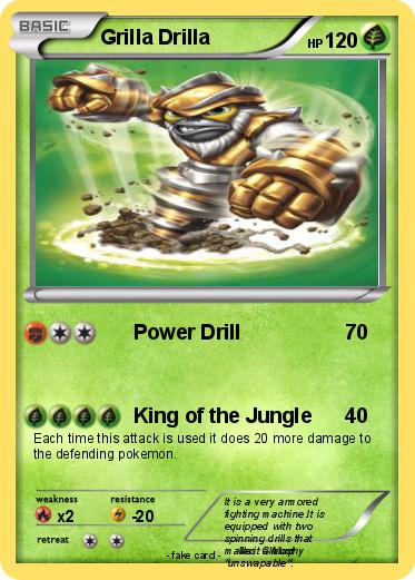 Pokemon Grilla Drilla