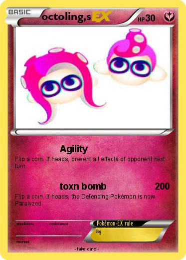 Pokemon octoling,s