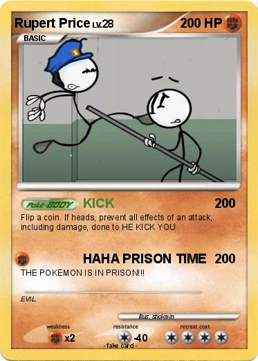 Pokemon Rupert Price