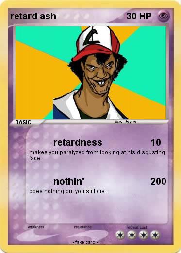 Pokemon retard ash