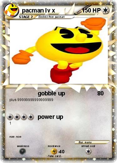 Pokemon pacman lv x