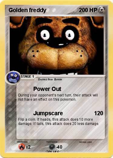 Pokemon Golden freddy