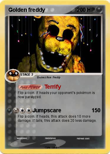 Pokemon Golden freddy