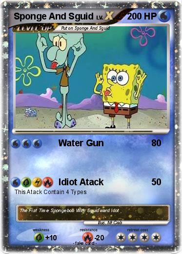 Pokemon Sponge And Sguid