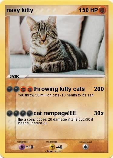 Pokemon navy kitty