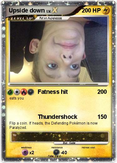 Pokemon Upside down
