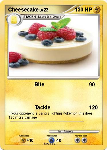 Pokemon Cheesecake