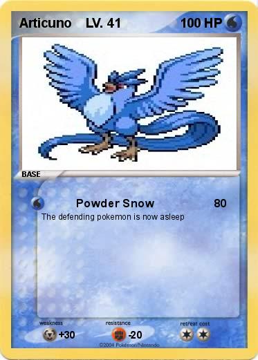 Pokemon Articuno    LV. 41