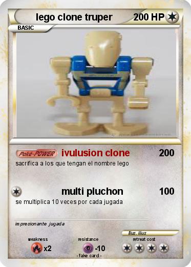 Pokemon lego clone truper