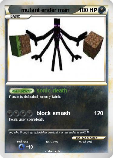 Pokemon mutant ender man