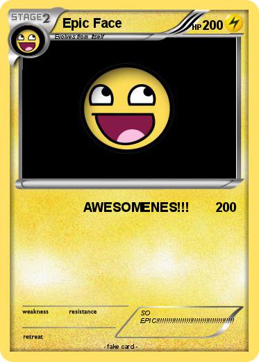Pokemon Epic Face