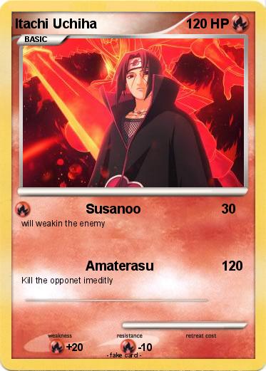 Pokemon Itachi Uchiha