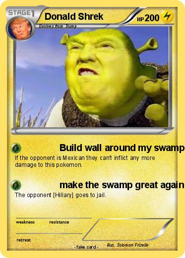 Pokemon Donald Shrek