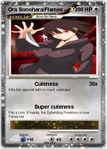 Pokemon Ora Sonohara/Flames