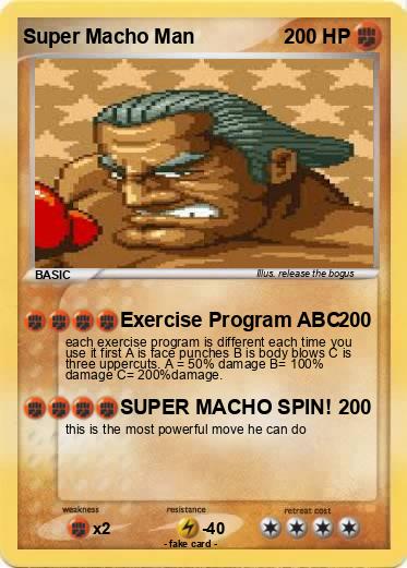 Pokemon Super Macho Man