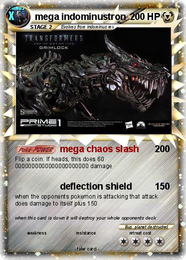 Pokemon mega indominustron