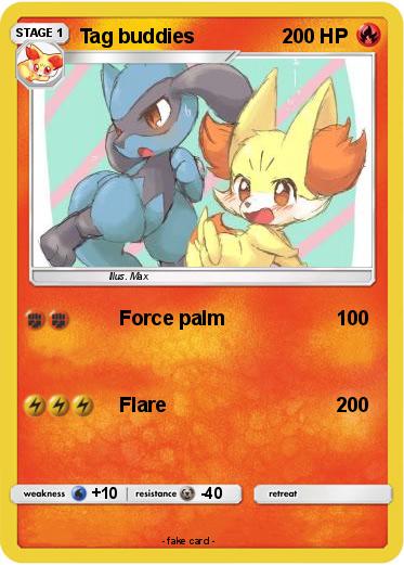 Pokemon Tag buddies