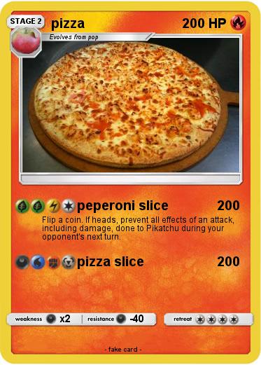 Pokemon pizza