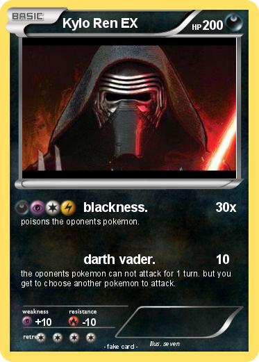 Pokemon Kylo Ren EX