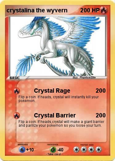 Pokemon crystalina the wyvern