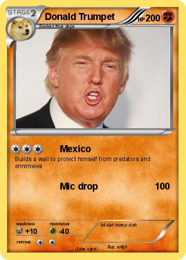 Pokemon Donald Trumpet