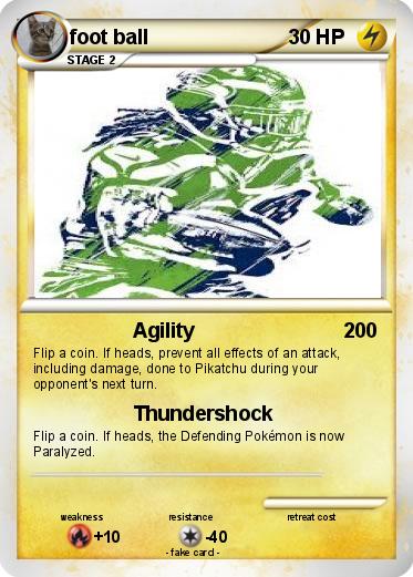 Pokemon foot ball