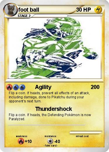 Pokemon foot ball