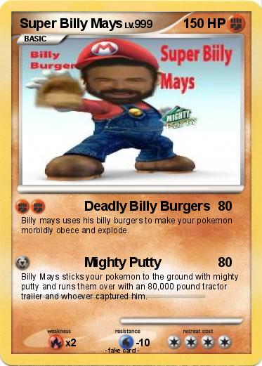 Pokemon Super Billy Mays