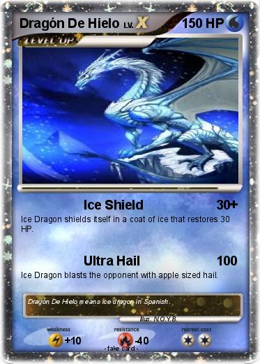 Pokemon Dragón De Hielo