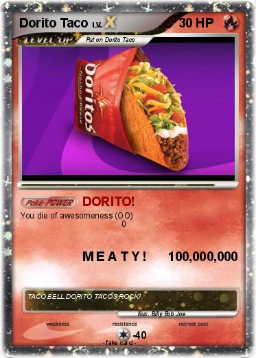 Pokemon Dorito Taco
